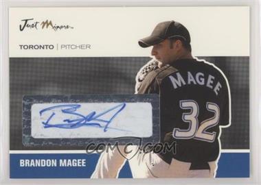 2007 Just Minors - Just Autographs - Black Autographs #JA-28 - Brandon MaGee /25