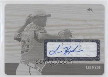 2007 Just Minors - Just Autographs - Press Plate Yellow Autographs #JA-22 - Lee Hyde /1