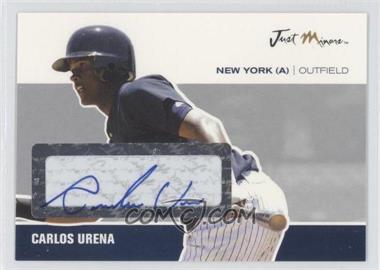 2007 Just Minors - Just Autographs - Silver Glossy Autographs #JA-47 - Carlos Urena /1