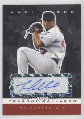 2007 Just Minors - Just Stars Autographs - Black #37 - Yovani Gallardo /25