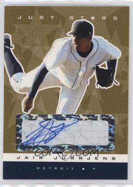 2007 Just Minors - Just Stars Autographs - Gold #43 - Jair Jurrjens /50