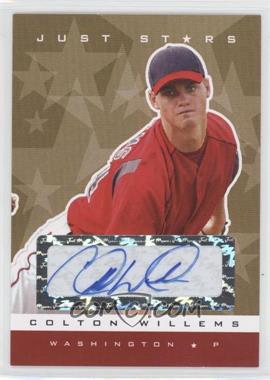 2007 Just Minors - Just Stars Autographs - Gold #75 - Colten Willems /50