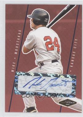 2007 Just Minors - Justifiable - Autographs #JF-29 - Mike Moustakas
