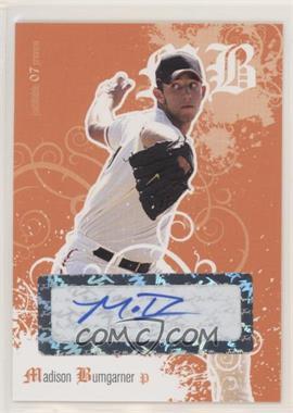 2007 Just Minors - Justifiable '07 Preview - Autographs #JFPR-03 - Madison Bumgarner /200