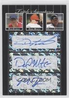 Ross Detwiler, Daniel Moskos, Madison Bumgarner #/3