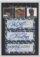 Nick Hagadone, Will Middlebrooks, Michael Almanzar #/3