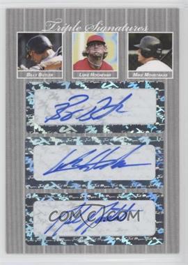 2007 Just Minors - Triple Signatures - Silver #TSS07.051 - Billy Butler, Luke Hochevar, Mike Moustakas /25