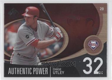 2007 SP Authentic - Authentic Power #AP-11 - Chase Utley