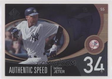 2007 SP Authentic - Authentic Speed #AS-18 - Derek Jeter