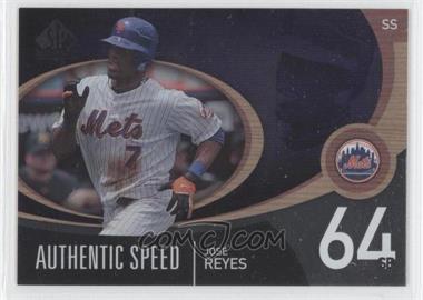 2007 SP Authentic - Authentic Speed #AS-30 - Jose Reyes