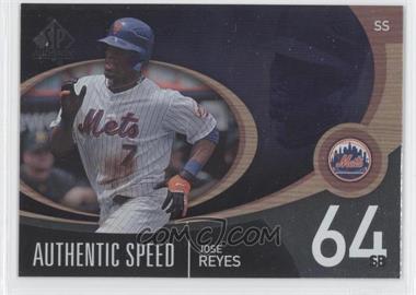 2007 SP Authentic - Authentic Speed #AS-30 - Jose Reyes