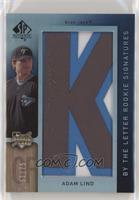 By the Letter Rookie Signatures - Adam Lind (Letter K) #/75
