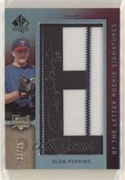 By the Letter Rookie Signatures - Glen Perkins (Letter E) #/75