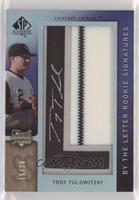 By the Letter Rookie Signatures - Troy Tulowitzki (Letter L) #/20