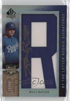 By the Letter Rookie Signatures - Billy Butler (Letter R) #/75