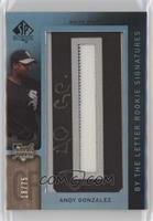 By the Letter Rookie Signatures - Andy Gonzalez (Letter O) #/75