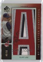 Cliff Lee (Letter A) #/50