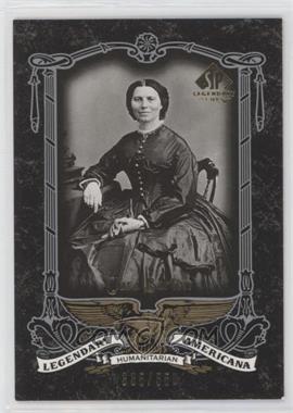 2007 SP Legendary Cuts - Legendary Americana #LA-64 - Clara Barton /550