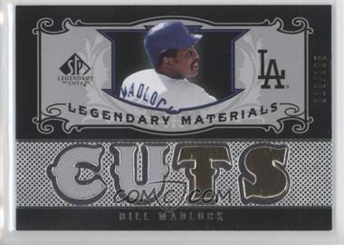 2007 SP Legendary Cuts - Legendary Materials - Dual #LM-MA - Bill Madlock /125