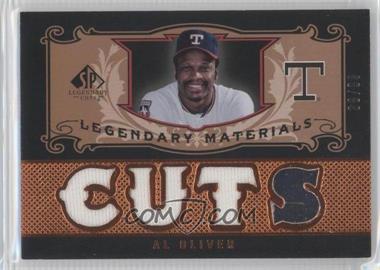 2007 SP Legendary Cuts - Legendary Materials - Triple #LM-AO - Al Oliver /99