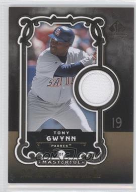 2007 SP Legendary Cuts - Masterful Material #MM-TG - Tony Gwynn