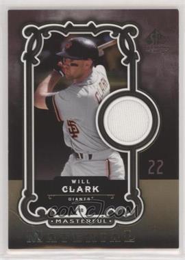 2007 SP Legendary Cuts - Masterful Material #MM-WC - Will Clark