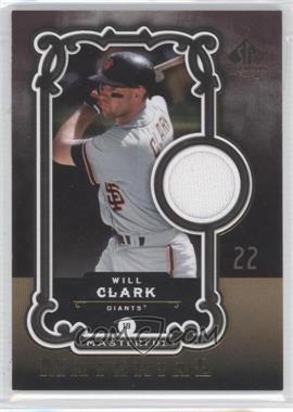 2007 SP Legendary Cuts - Masterful Material #MM-WC - Will Clark