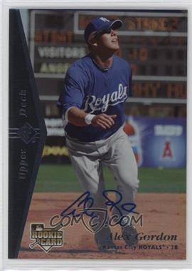 2007 SP Rookie Edition - [Base] - Autographs #158 - Alex Gordon