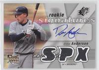 Rookie Signatures - Drew Anderson #/25