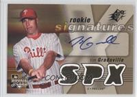 Rookie Signatures - Tim Gradoville