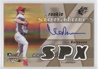 Rookie Signatures - Chris Narveson