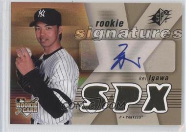 2007 SPx - [Base] #127 - Rookie Signatures - Kei Igawa