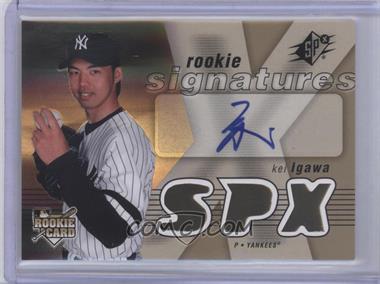 2007 SPx - [Base] #127 - Rookie Signatures - Kei Igawa