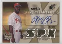 Rookie Signatures - Michael Bourn