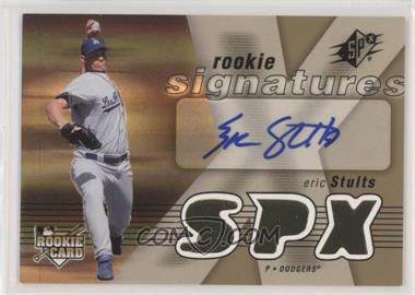 2007 SPx - [Base] #145 - Rookie Signatures - Eric Stults