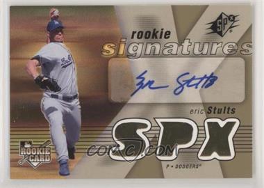 2007 SPx - [Base] #145 - Rookie Signatures - Eric Stults