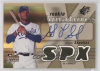 Rookie Signatures - Angel Sanchez