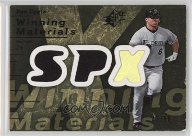 2007 SPx - Winning Materials - Dual Gold #WM-DU - Dan Uggla /50