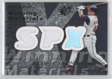 2007 SPx - Winning Materials - Dual Silver #WM-HA - Travis Hafner /50