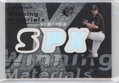 2007 SPx - Winning Materials - Limited Silver #WM-JJ - Josh Johnson /99