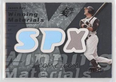 2007 SPx - Winning Materials - Silver #WM-JB - Jason Bay /199