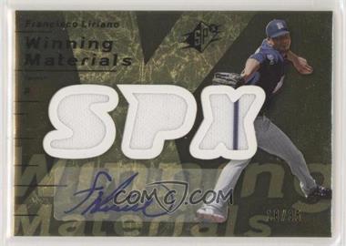 2007 SPx - Winning Materials - Triple Gold Autographs #WM-FL - Francisco Liriano /35 [EX to NM]