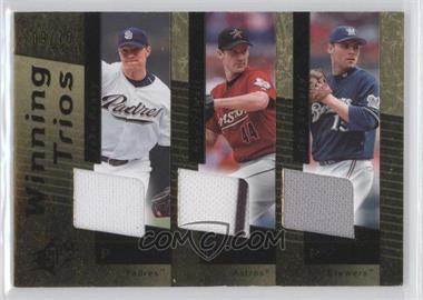 2007 SPx - Winning Trios #WT-5 - Roy Oswalt, Jake Peavy, Ben Sheets /75