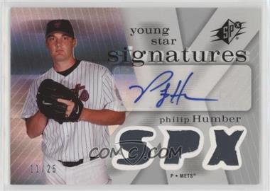 2007 SPx - Young Star Signatures - Spectrum #YS-PH - Philip Humber /25