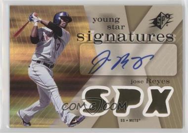 2007 SPx - Young Star Signatures #YS-JR - Jose Reyes