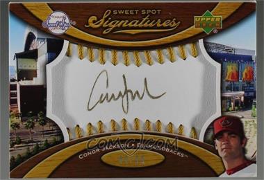 2007 Sweet Spot - Signatures Ball - Gold Stitching Gold Ink #SS-CJ - Conor Jackson /99