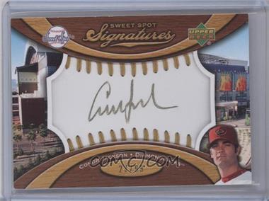 2007 Sweet Spot - Signatures Ball - Gold Stitching Gold Ink #SS-CJ - Conor Jackson /99