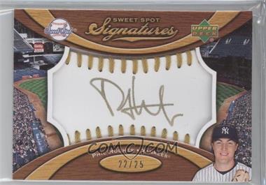 2007 Sweet Spot - Signatures Ball - Gold Stitching Gold Ink #SS-PH - Phil Hughes /25