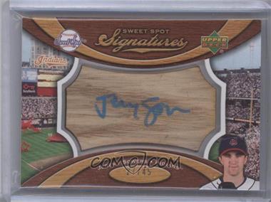 2007 Sweet Spot - Signatures Bat Barrel - Ash Blue Ink #SS-JS - Jeremy Sowers /45