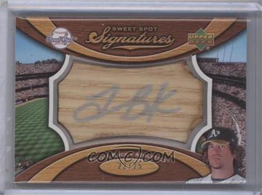 2007 Sweet Spot - Signatures Bat Barrel - Ash Silver Ink #SS-TB - Travis Buck /25